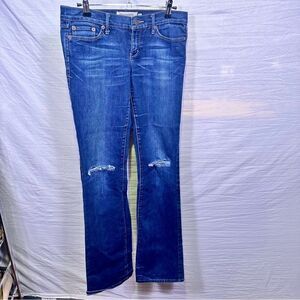 A&F Emma Straight Leg Jeans-Size 2L